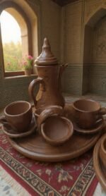 ⁦طقم فخار من الفناجين⁩ - الصورة ⁦2⁩
